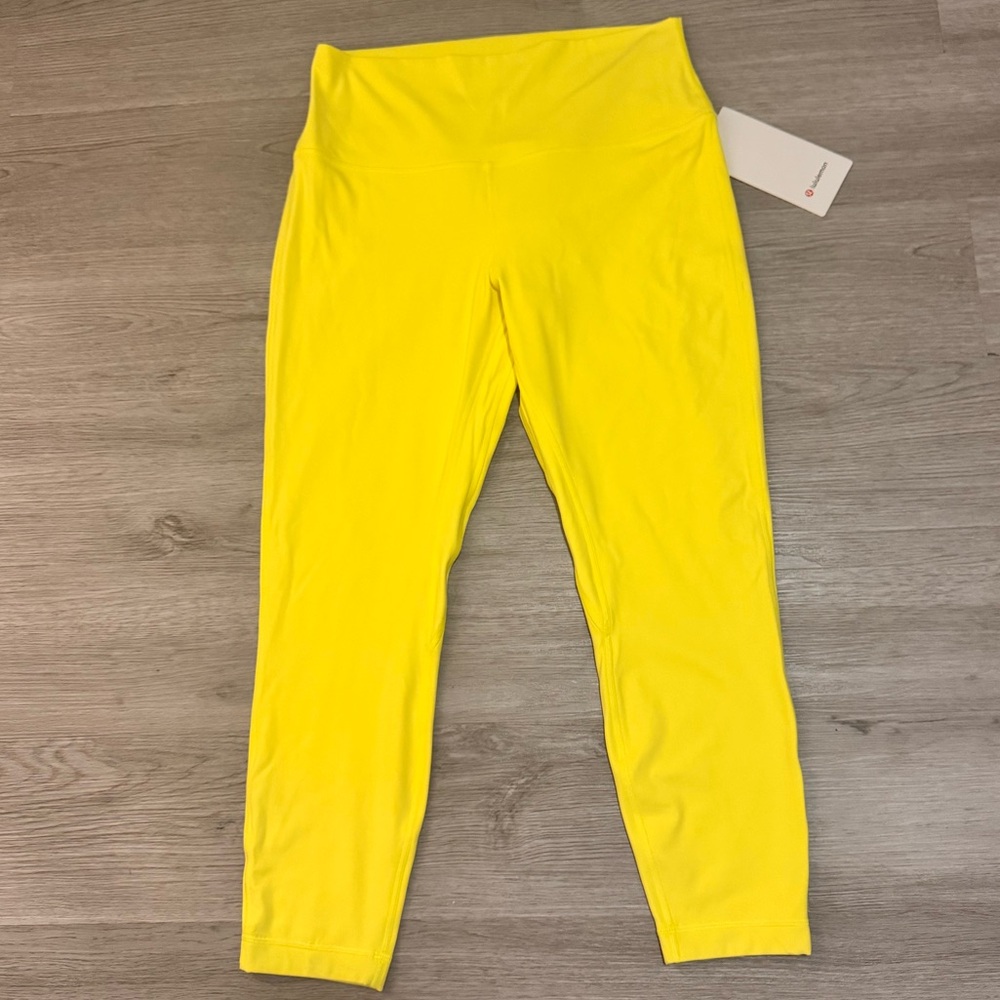 Lululemon Yellow Align Leggings